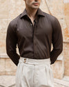 Dark Chocolate Dress Shirt