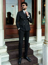 Noir Double Breasted Suit