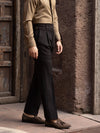 Burnt Black Wide Gurkha Pant