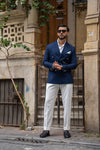 Admiral Navy Blazer + White Pant