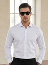 White Horsebit Cutaway Shirt