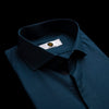 Teal Navy Formal Shirt for Men
