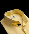 Lemon Yellow Formal Shirt for Men