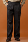 Premium Black Pleated Gurkha Pants